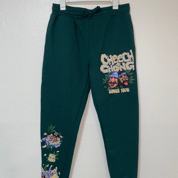 Cheech & Chong Best Buds Sweatpants Medium - Picture 1 of 6